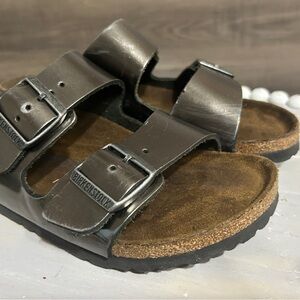 Birkenstock Dark Leather Sandals